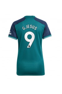 Arsenal Gabriel Jesus #9 Fotballdrakt Tredje Klær Dame 2023-24 Korte ermer